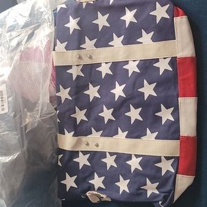 Avon Patriotic Canvas Tote Bag